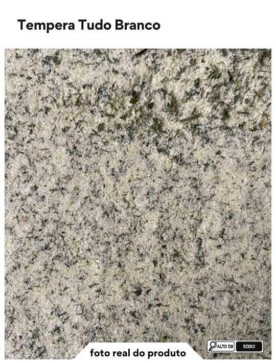 Tempera Tudo Branco