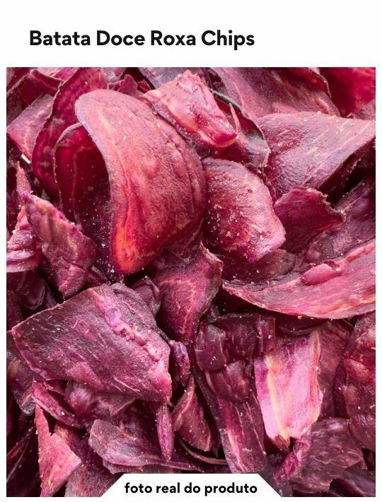 Chips de Batata Doce Roxa