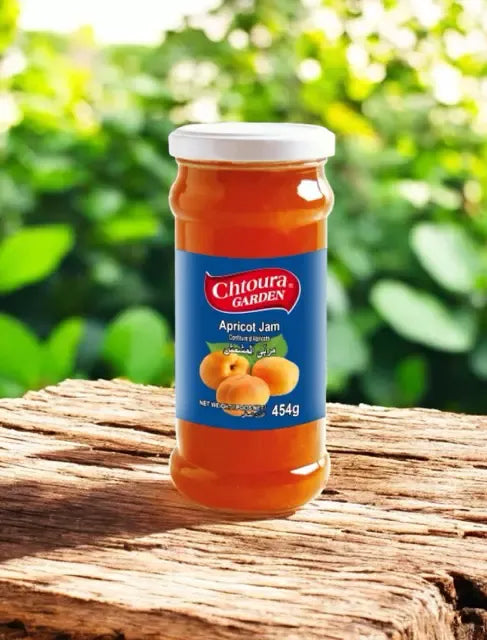 Geleia de Damasco Libanesa 454g - Chtoura Garden
