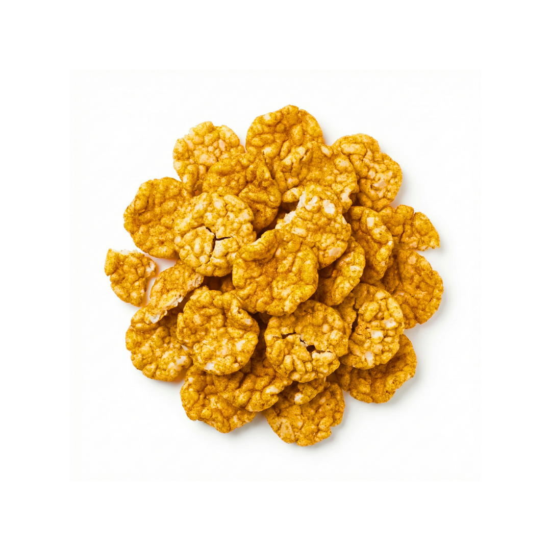Biscoito de Arroz Assado com Queijo