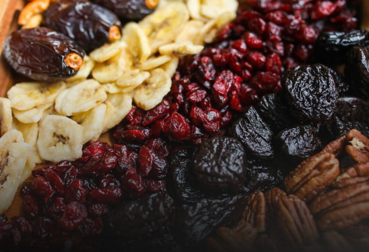 Frutas Secas e Desidratadas