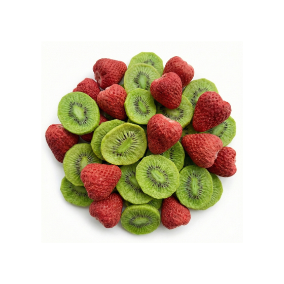 Kiwi e Morango Chips Liofilizado (Freeze Dried) - 200g