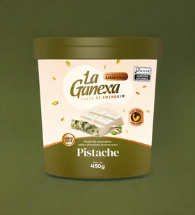 Pasta de Amendoim com Pistache La Ganexa 450g