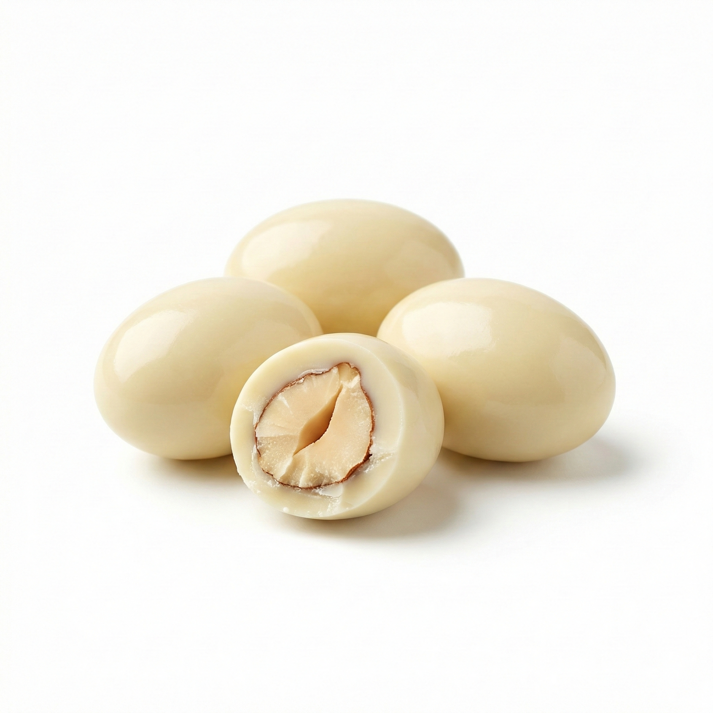 Drágea de Amêndoa ao Chocolate Branco (Zero Açúcar)