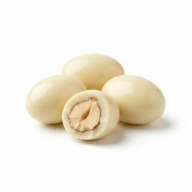 Drágea de Amêndoa ao Chocolate Branco (Zero Açúcar)