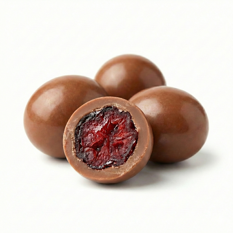 Drágea de Cranberry ao Chocolate ao Leite (Zero Açúcar)