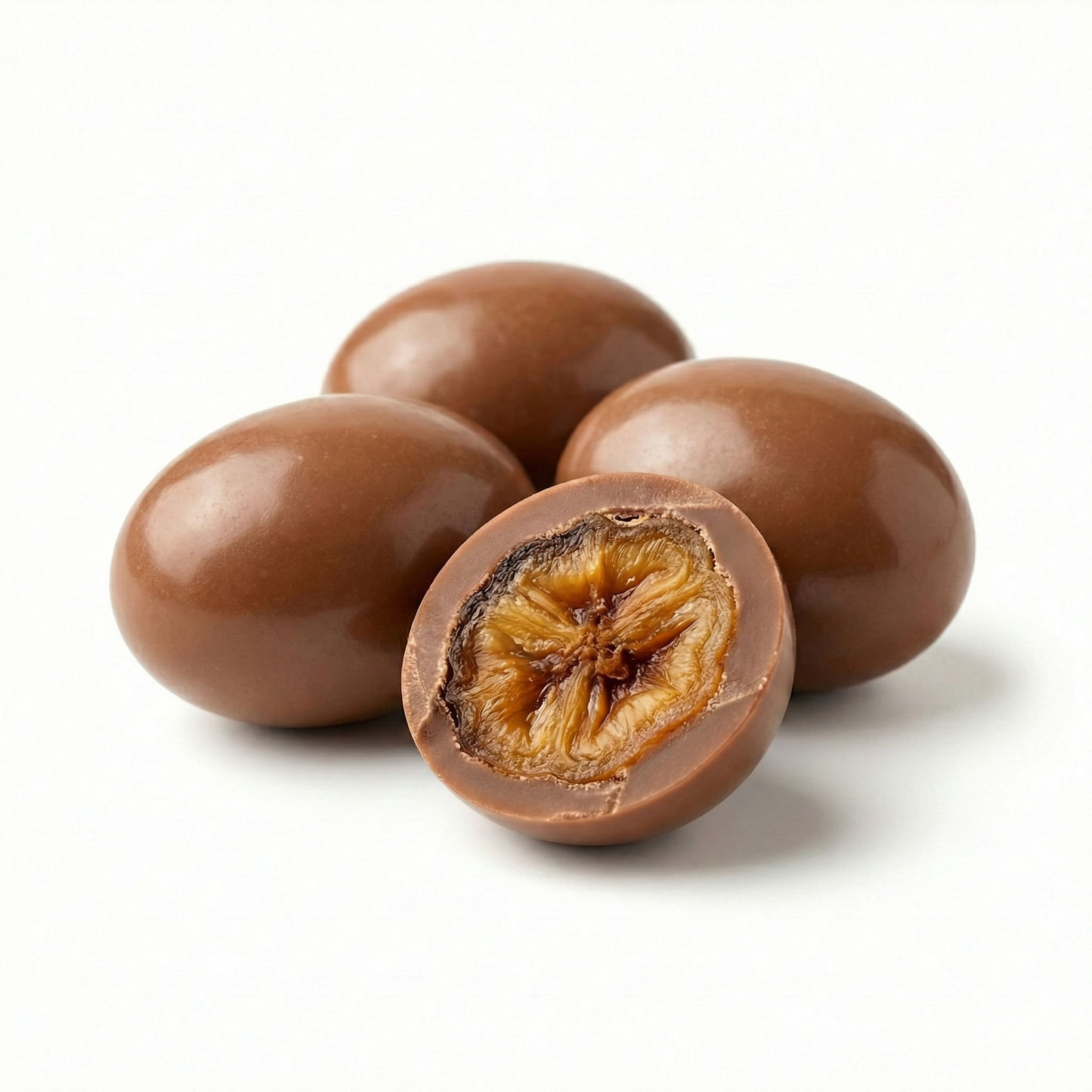 Drágea de Banana Passa ao Chocolate ao Leite (Zero Açúcar)