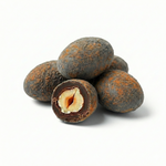 Drágea de Laranja e Flor de Sal com Amêndoa ao Chocolate 70% (Vegano, Zero Açúcar)