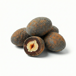 Drágea de Laranja e Flor de Sal com Amêndoa ao Chocolate 70% (Vegano, Zero Açúcar)