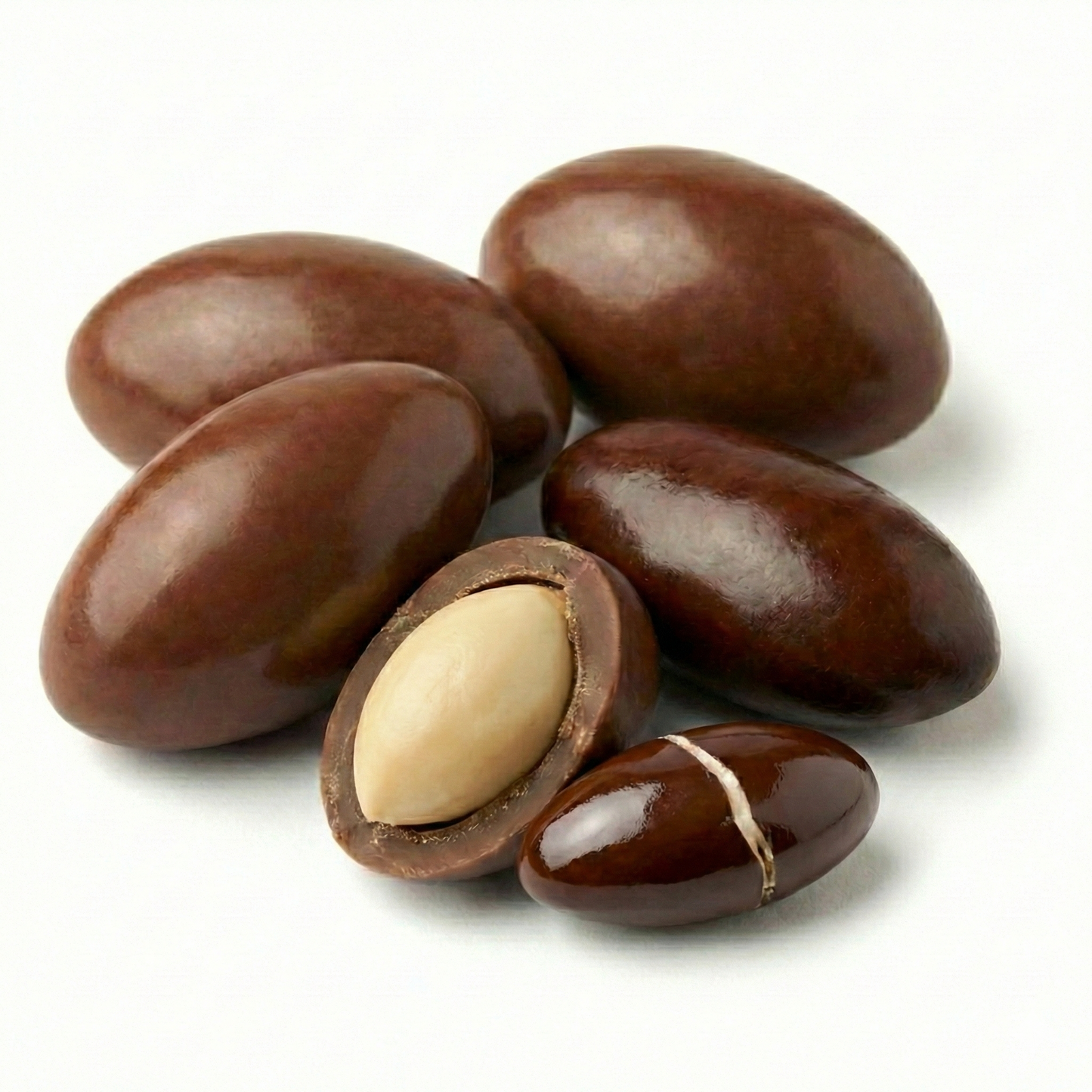 Drágea de Castanha de Baru ao Chocolate 41% ao leite (zero açúcar)