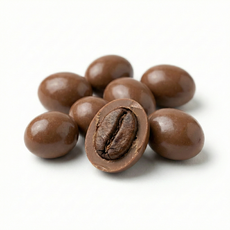 Drágea de Café ao Chocolate ao Leite (Zero Açúcar)