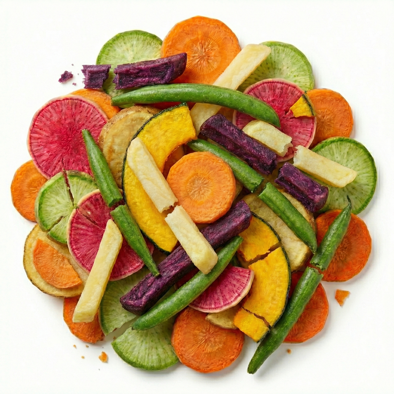 Mix de Vegetais Chips (Freeze Dried)