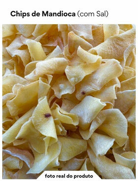 Chips de Mandioca (com Sal)
