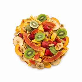Mix de Frutas Tropicais Chips Liofilizadas (Freeze Dried)