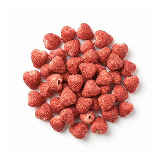 Chips de Morango Liolifizado (Freeze dried) - 100g