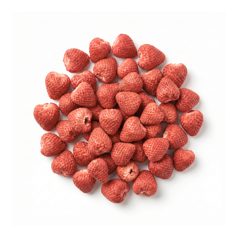 Chips de Morango Liofilizado (Freeze dried)