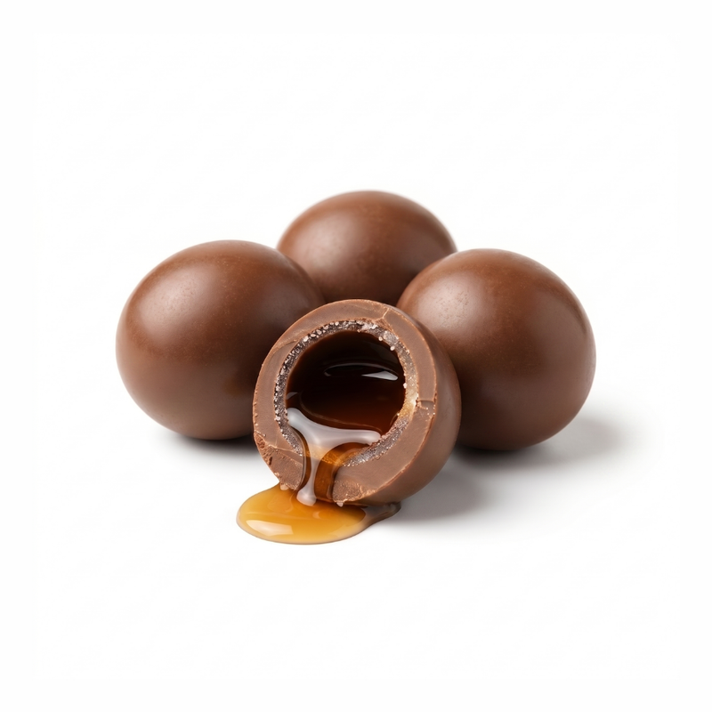 Drágea de Licor de Whisky ao chocolate ao leite
