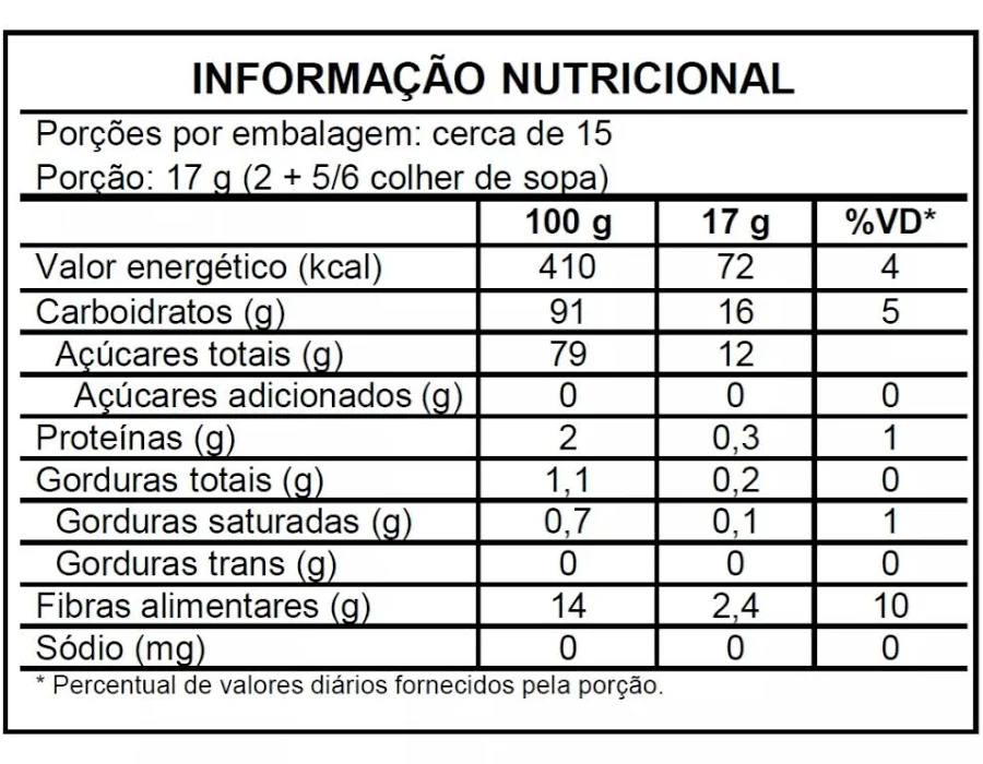 Açúcar de Tâmara 500g - Al Barakah
